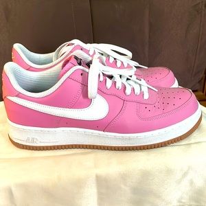 NIKE Air Force 1 pink sneakers MEN 10 Women’s 11.5